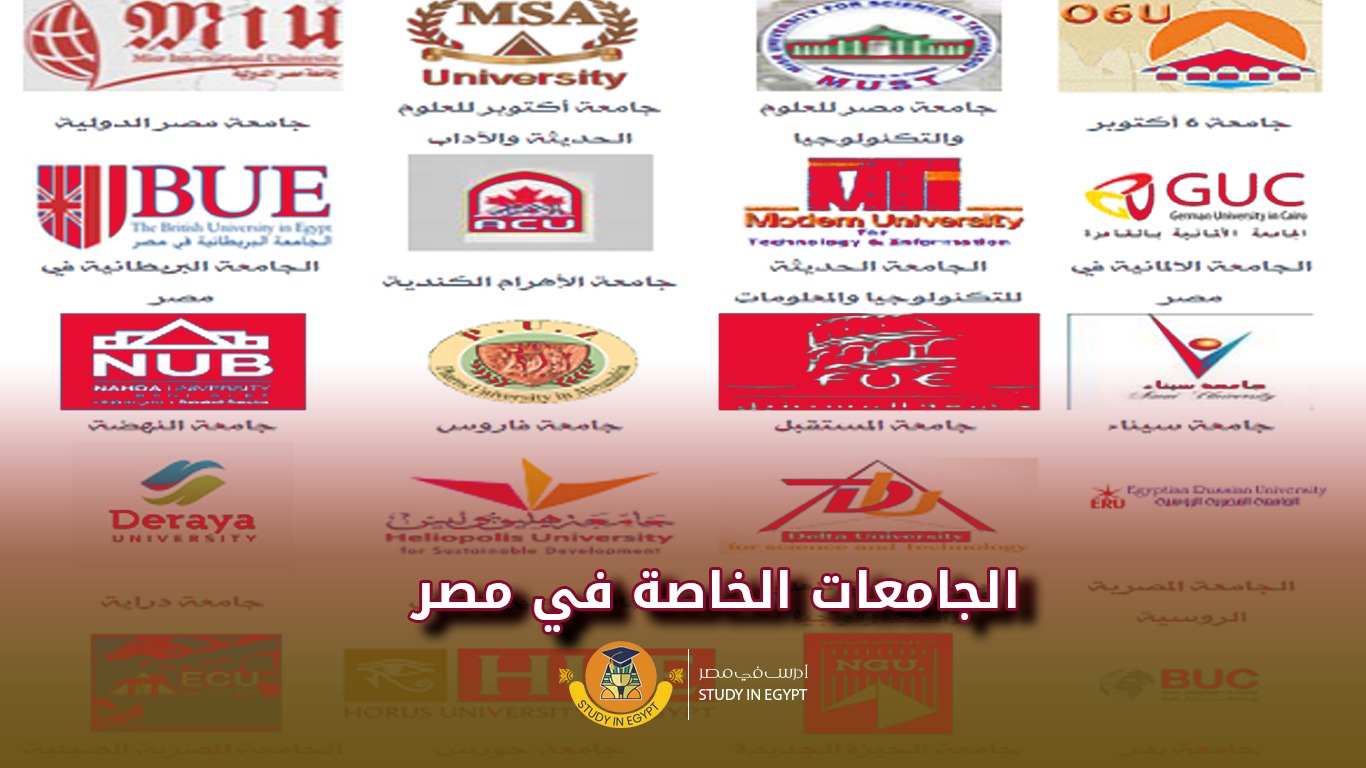 جامعات مصر الخاصة