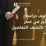 تكاليف دراسة الماجستير في مصر