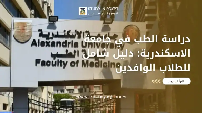 دراسة الطب في جامعة الاسكندرية