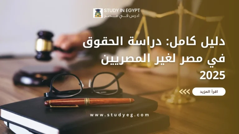 دراسة الحقوق في مصر