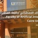 كلية الذكاء الاصطناعي جامعة القاهرة