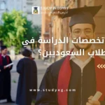 تخصصات الدراسة في مصر للسعوديين