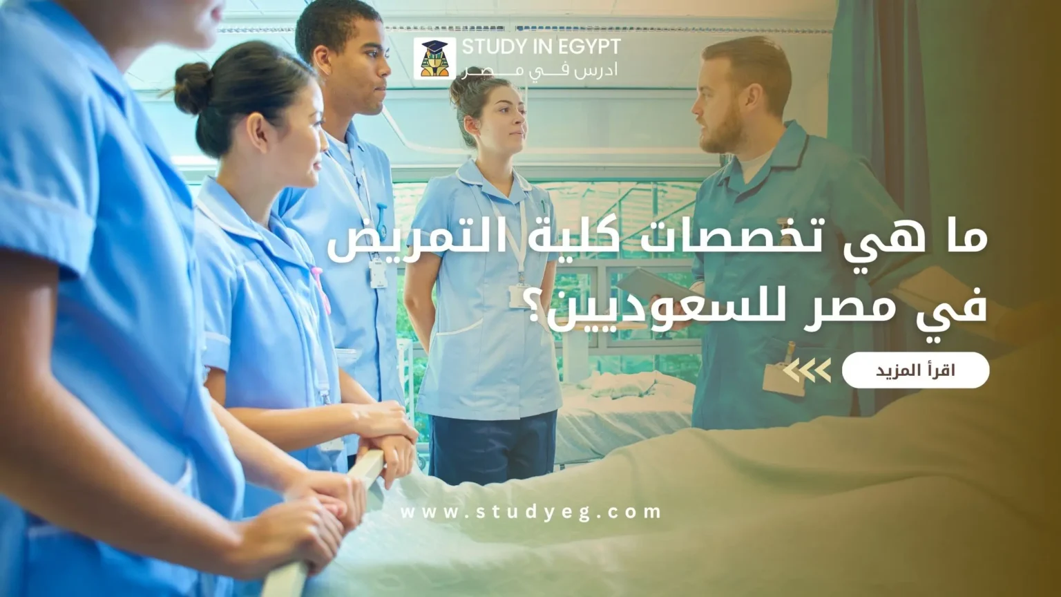 تخصصات كلية التمريض في مصر للسعوديين