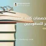 تخصصات كلية الصيدلة في مصر للسعوديين