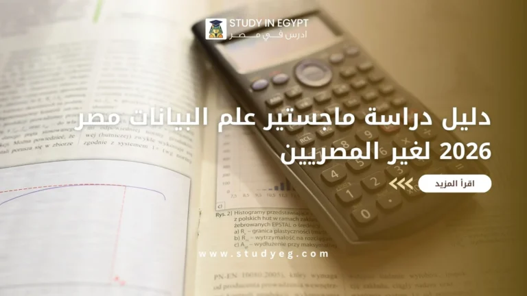 دراسة ماجستير علم البيانات مصر