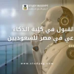 شروط القبول في كلية الذكاء الاصطناعي في مصر للسعوديين