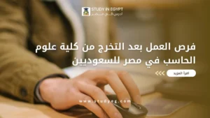 فرص العمل بعد التخرج من كلية علوم الحاسب في مصر للسعوديين