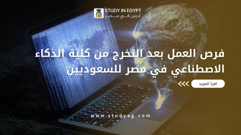 فرص العمل بعد دراسة الذكاء الاصطناعي في مصر للسعوديين