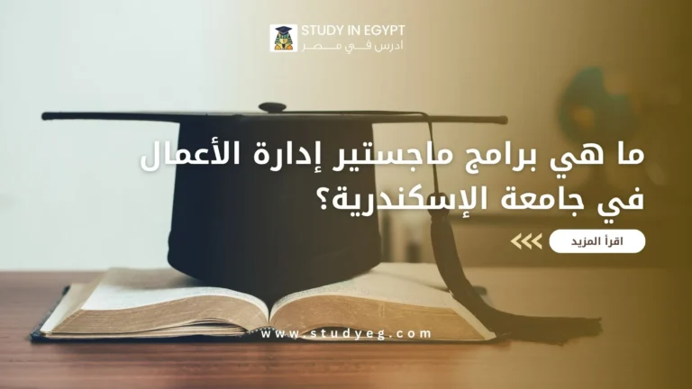 ماجستير ادارة الاعمال جامعة الاسكندرية