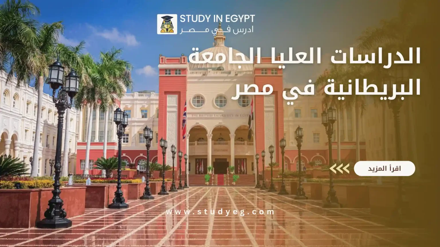 الدراسات العليا الجامعة البريطانية في مصر