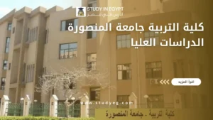 كلية التربية جامعة المنصورة الدراسات العليا