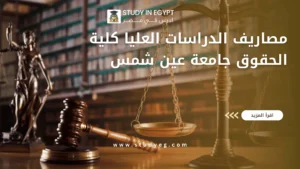 مصاريف الدراسات العليا كلية الحقوق جامعة عين شمس