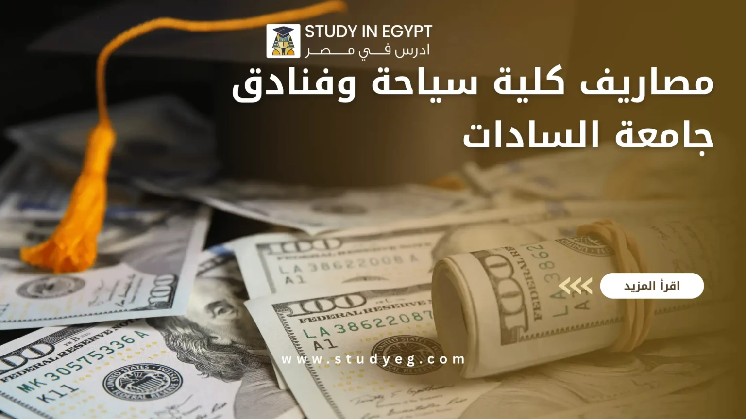 مصاريف كلية سياحة وفنادق جامعة السادات