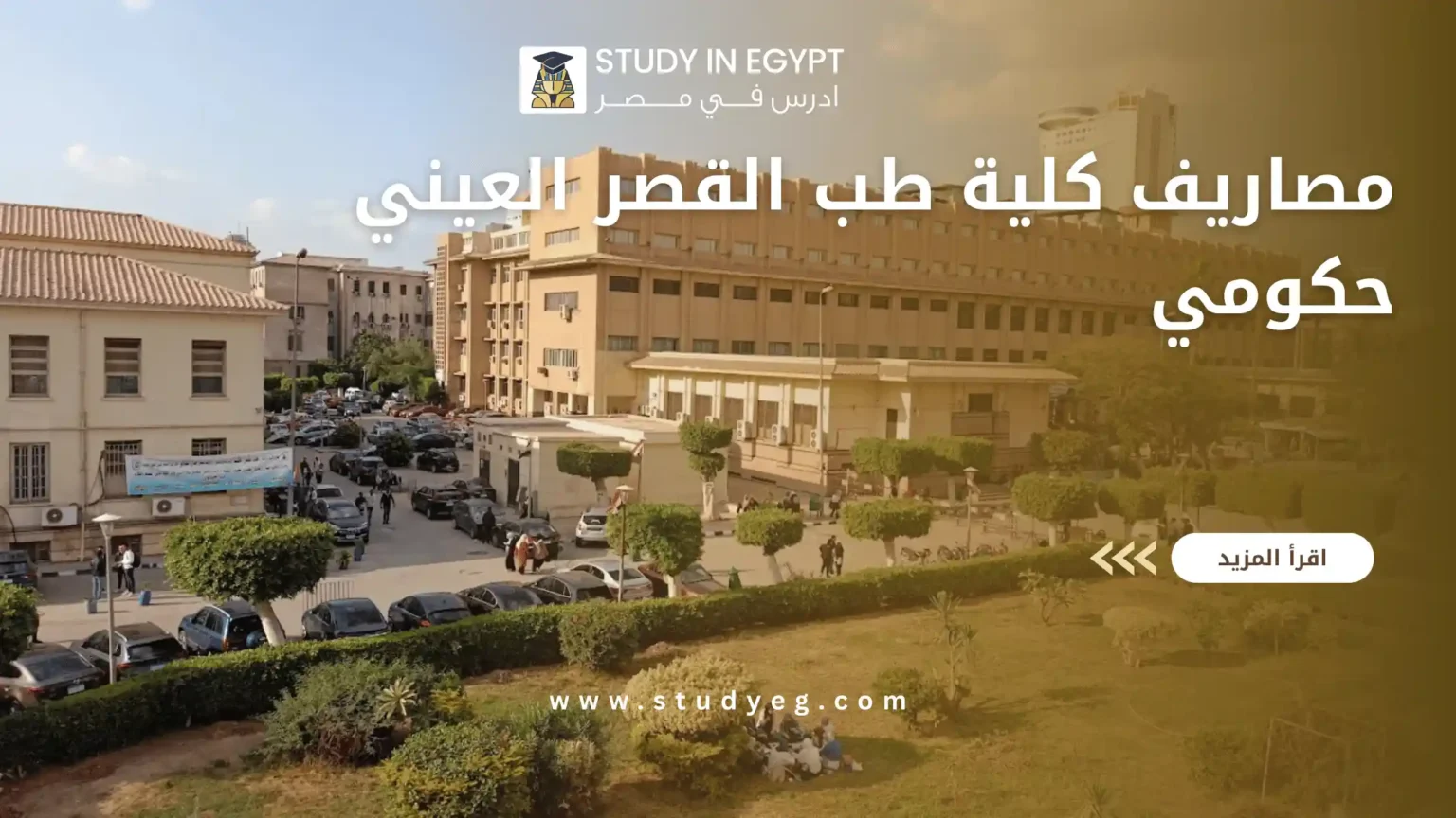 مصاريف كلية طب القصر العيني حكومي