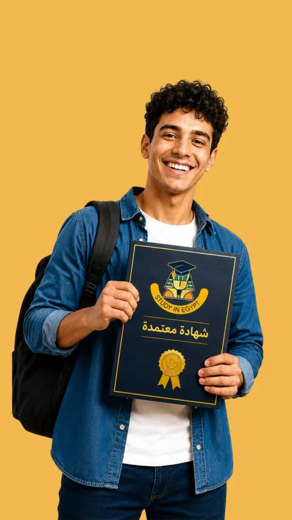 ادرس في مصر واحصل على شهادة معتمدة معنا