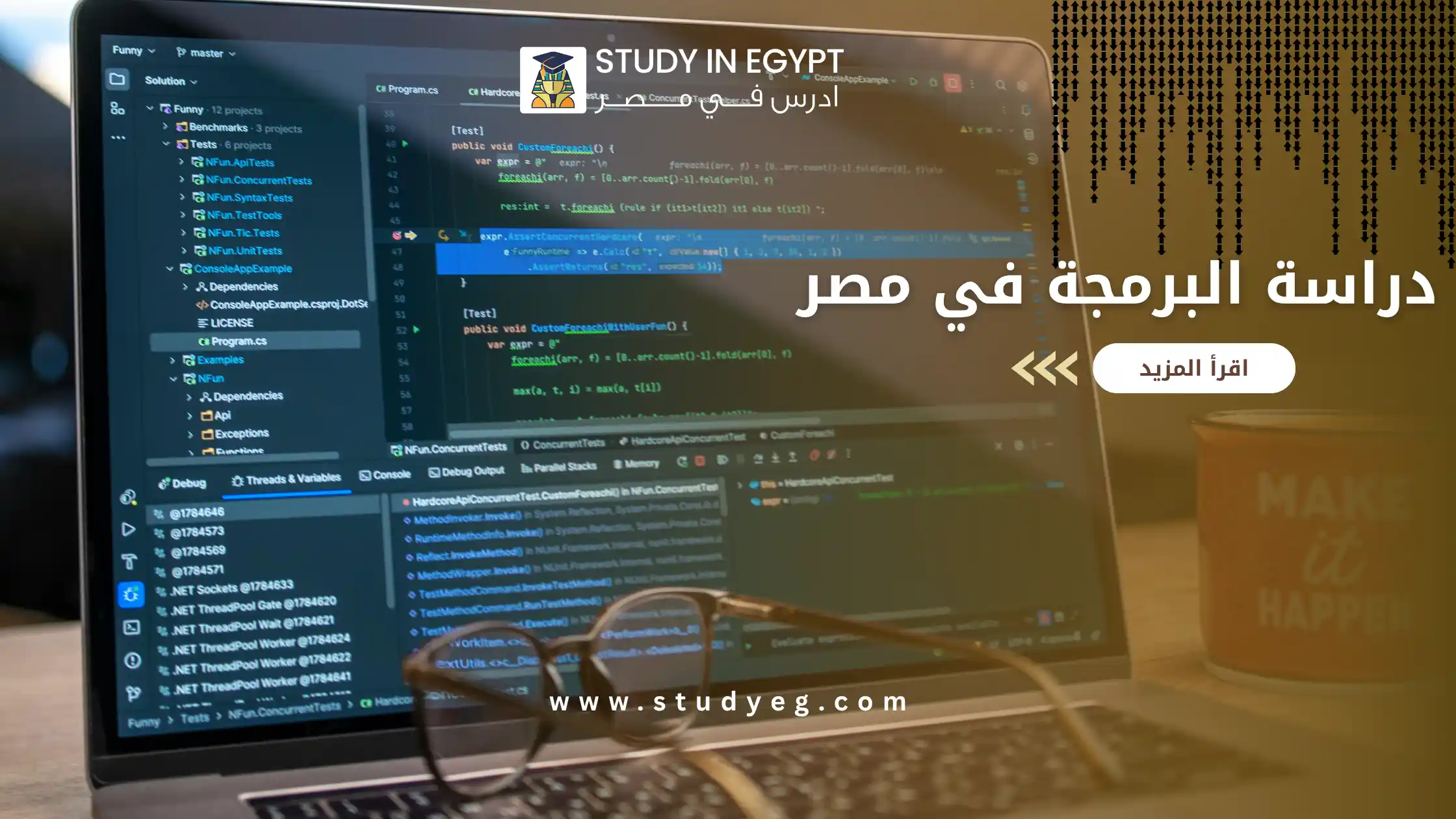 دراسة البرمجة في مصر