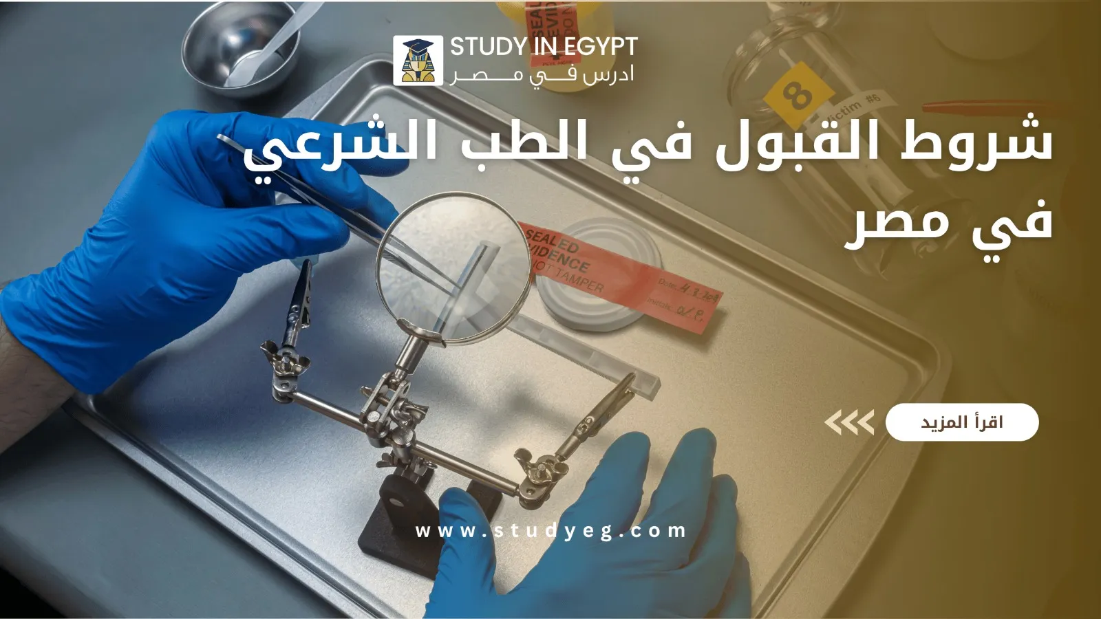 شروط القبول في الطب الشرعي في مصر